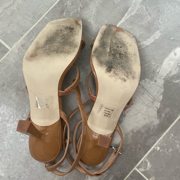 Steve Madden Pippa cognac pat 8.5 - Picture 3 of 4